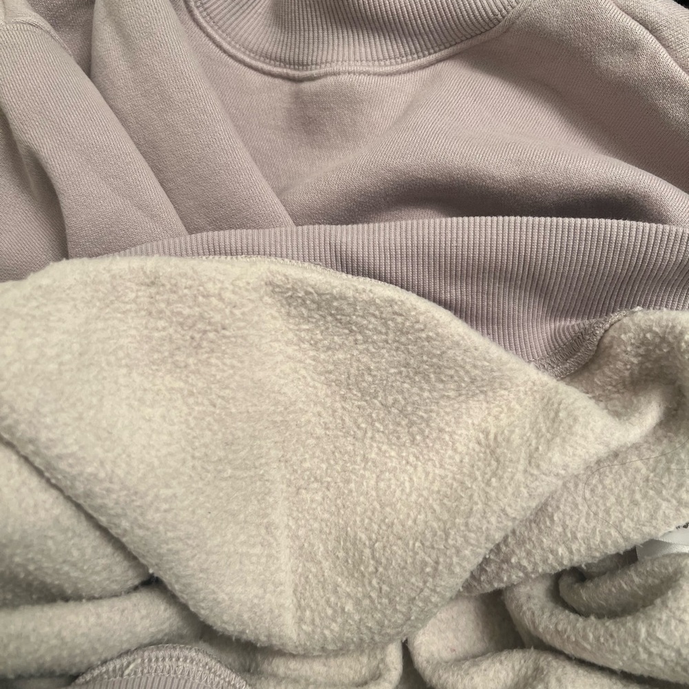 Tna Cozy Fleece Perfect Hi-Neck Sweatshirt - Size Small - Picture 4 of 4